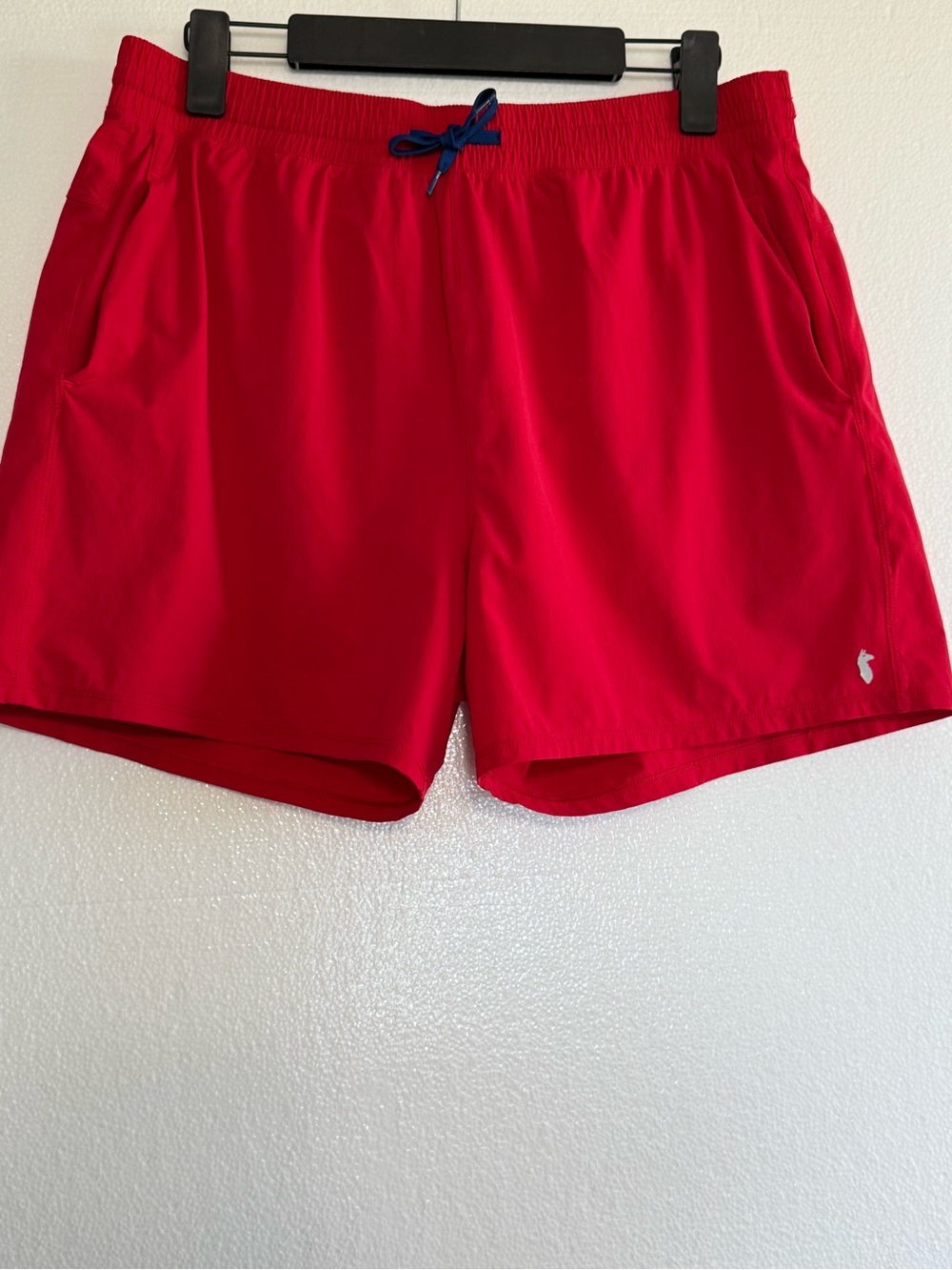 Cotopaxi Tola Men’s Red Swim Trunks Board Shorts Elastic Waist Quick Dry Large